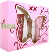 Mexx Mexx XX Very Nice EDT 20 ml + sprchový gel 50 ml + Nice sprchový gel 50 ml dárková sada