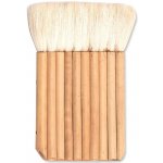 AMI Štětec Hake Široký plochý přírodní koza flétna velikost 10 – Zboží Dáma