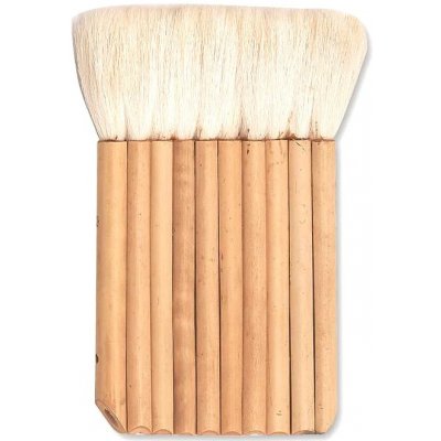 AMI Štětec Hake Široký plochý přírodní koza flétna velikost 10 – Zboží Dáma