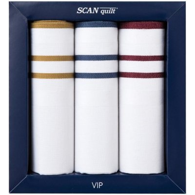 SCANquilt pánské kapesníky VIP 3 ks G111 – Zboží Dáma