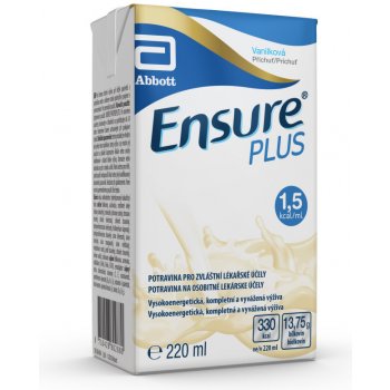 ENSURE PLUS PŘÍCHUŤ VANILKA POR SOL 1X220ML