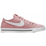 Nike WMNS Court Legacy Canvas pink glaze/black/team orange/white růžová – Hledejceny.cz