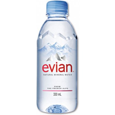 Evian minerální voda neperlivá 330 ml – Zboží Dáma