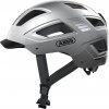 Cyklistická helma Abus Hyban 2.0 Signal silver 2021