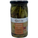 EfZin Nakládaný mix zelených a červených chilli papriček 370 g – Zboží Dáma