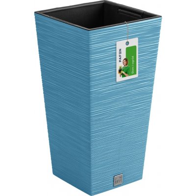 Prosperplast Květináč FURU SQUARE 26,5 cm skandinávský modrý – Hledejceny.cz