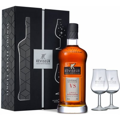 Reviseur VS 40% 0,7 l (dárkové balení 2 sklenice) – Zboží Dáma