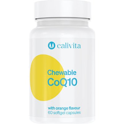 CaliVita Chewable Koenzym Q10 s příchutí 60 tablet – Hledejceny.cz