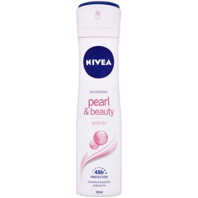 Nivea deospray Pearl&Beauty 150 ml + Nivea Creme 75 ml dárková sada