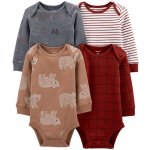 CARTER'S Body dl. rukáv Bear chlapec LBB 4ks – Zboží Dáma