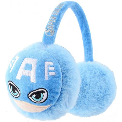 Disney Dětské plyšové klapky světle modré Captain America – Sleviste.cz