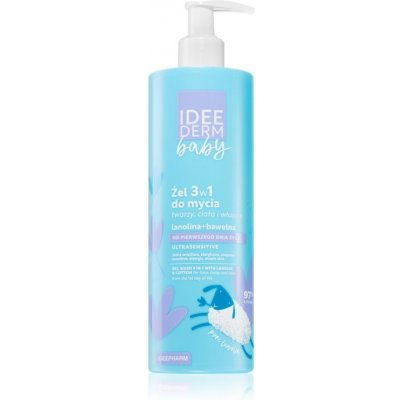 Ideepharm Idee Derm Baby čisticí gel 3 v 1 pro děti 400 ml