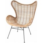 Ratanové křeslo EGG BIG - ušák NATUR – Zboží Dáma