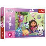 TREFL Gábinin kouzelný domek 30 dílků – Zboží Dáma