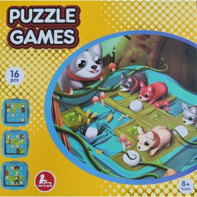 KIK Puzzle logická hra pejsci – Zboží Dáma