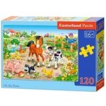 Castorland Na farmě 120 dílků – Zboží Dáma