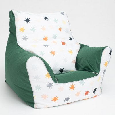 New Baby Dětské křeslo plněné kuličkami zelená – Sleviste.cz