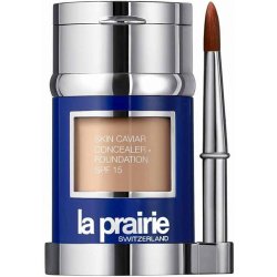 La Prairie Luxusní tekutý make-up s korektorem SPF15 Skin Caviar Concealer Foundation Tender Ivory 30 ml + 2 g