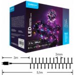 Modee ML-C2018 384LED 2,1m vánoční řetěz , barevná 8 programů IP44 352728,00 – Hledejceny.cz