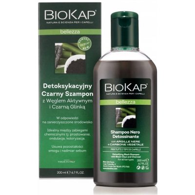 Biokap Bellezza Shampoo Nero Detossinante 200 ml