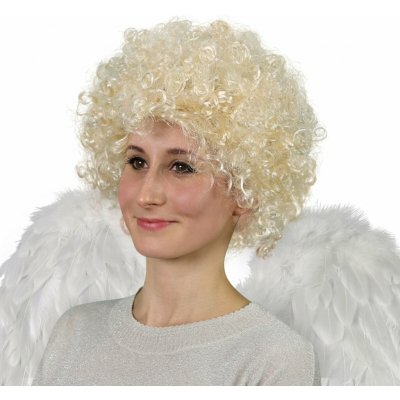 Paruka Anděl krátká Vánoce 8590687121 – Sleviste.cz