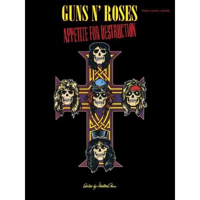 Guns N' Roses Appetite for Destruction noty na klavír, zpěv, akordy – Hledejceny.cz