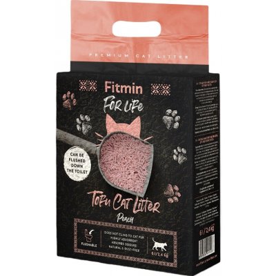 Fitmin For Life Tofu stelivo s vůní Broskev 6 l – Sleviste.cz