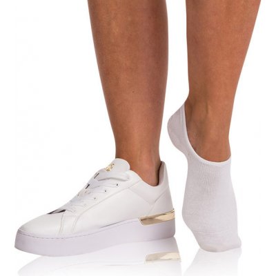 Bellinda Bambusové velmi nízké dámské ponožky BAMBUS FOOTIE SOCKS bílá – Zboží Mobilmania