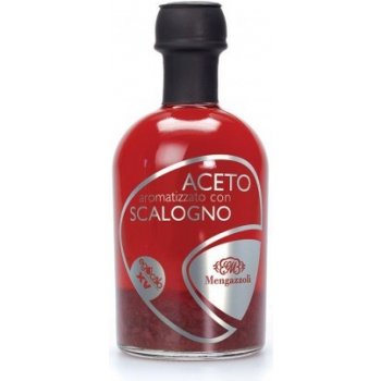 Mengazzoli Vinný ocet se šalotkou - Aceto Aromatizzato con Scalogno 250ml