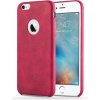 Pouzdro a kryt na mobilní telefon Apple Cadorabo Ochranné pouzdro pro Apple iPhone 6 / 6S Case in Červená Hard Case Kryt na mobilní telefon z umělé kůže