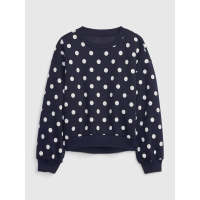 GAP 820737-00 dětská vzorovaná mikina tmavě modrá – Hledejceny.cz