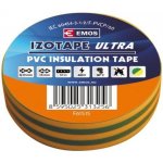 Emos F61515 páska izolační PVC 15 mm x 10 m zeleno-žlutá – Hledejceny.cz