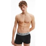 Pánské boxerky Calvin Klein NB3074 3 PACK S Černá – Hledejceny.cz