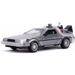 Jada Toys Back to the Future III Hollywood Rides Diecast Model DeLorean Time Machine 1:24 – Sleviste.cz