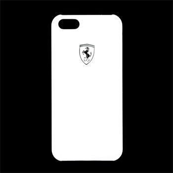Pouzdro Ferrari Metallic Scuderia iPhone 5 bílé
