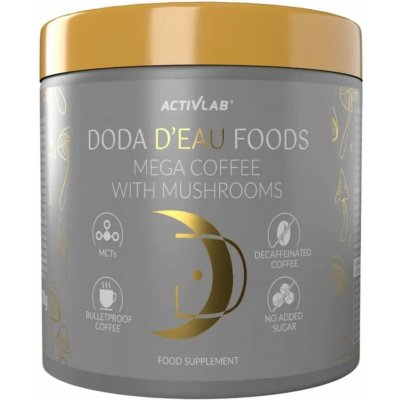 Activlab DODA D'EAU Mega Coffee s houbami 300 g – Hledejceny.cz