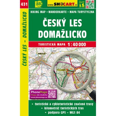 ST 431 Český les Domažlicko 1:40 000 – Zbozi.Blesk.cz