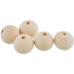 Dřevěná kulička 2,5 cm – Sleviste.cz