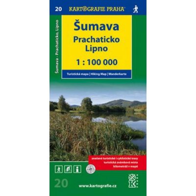 Šumava Prachaticko Lipno 1:100 000