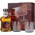 Cardhu 12y 40% 0,7 l (dárkové balení 2 sklenice) – Zboží Dáma