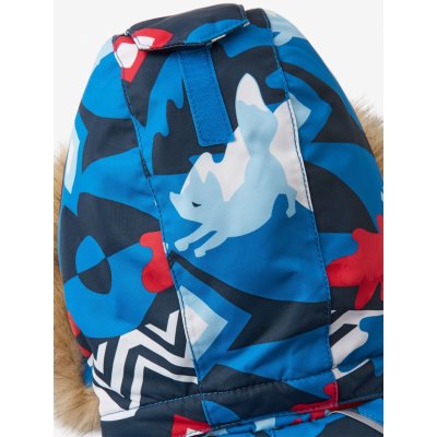 Reima Lappi dětská kombinéza bright blue – Sleviste.cz