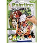 Malování podle čísel Tygří rodinka – Hledejceny.cz