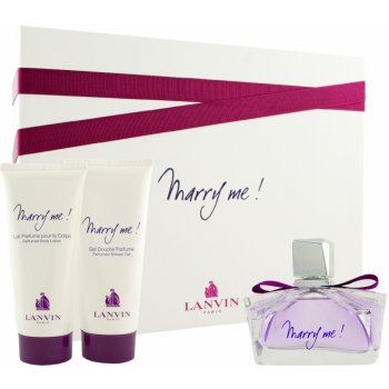 Lanvin Marry Me EDP 75 ml + tělové mléko 100 ml + sprchový gel 100 ml dárková sada