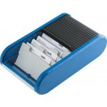 Helit Stolní vizitkář modrý – Zboží Živě