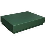 Dárková krabička s víkem 250x150x50 mm, tmavě zelená – Hledejceny.cz
