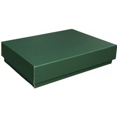 Dárková krabička s víkem 250x150x50 mm, tmavě zelená – Hledejceny.cz