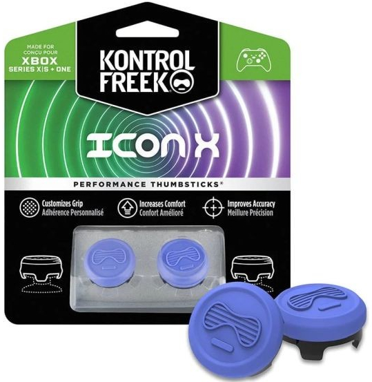 KontrolFreek Icon X (Blue) Xbox One X/S Extended Controller Grip Caps