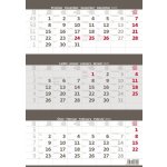 Nástěnný Helma Tříměsíční šedý 2026 – Zboží Mobilmania