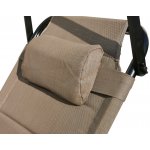 Linder Exclusiv Zahradní lehátko XXL se stříškou MC4400TASD Taupe – Sleviste.cz