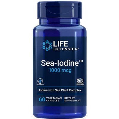 Life Extension Sea-Iodine 1000 mcg 60 Veg Kapslí – Hledejceny.cz